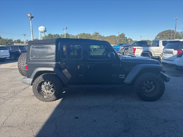 used 2018 Jeep Wrangler Unlimited car, priced at $21,285