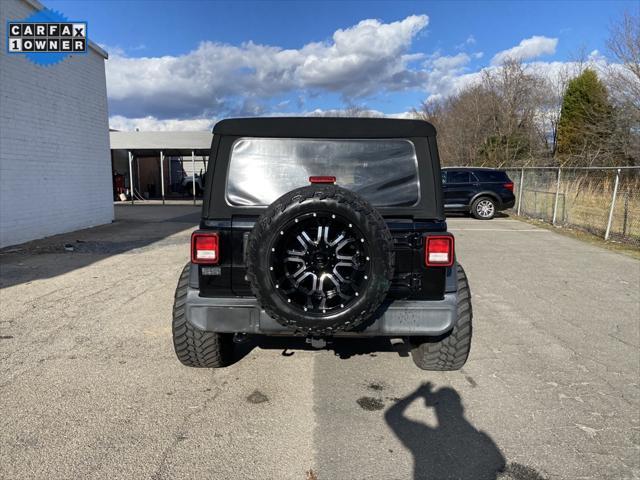 used 2018 Jeep Wrangler Unlimited car, priced at $18,485