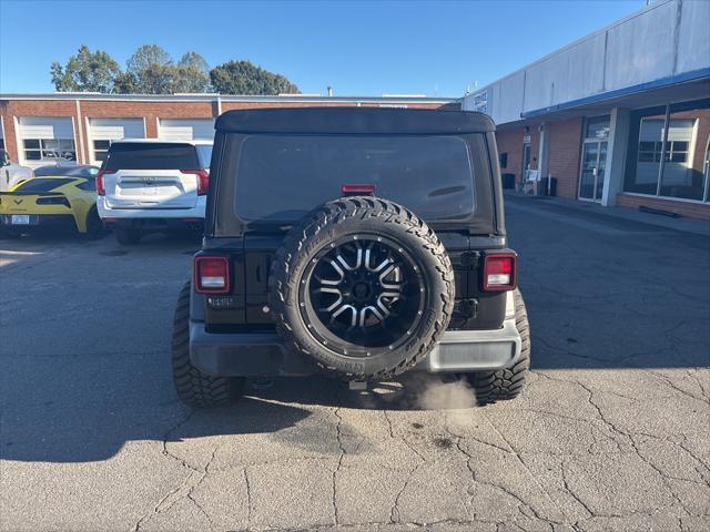 used 2018 Jeep Wrangler Unlimited car, priced at $21,285