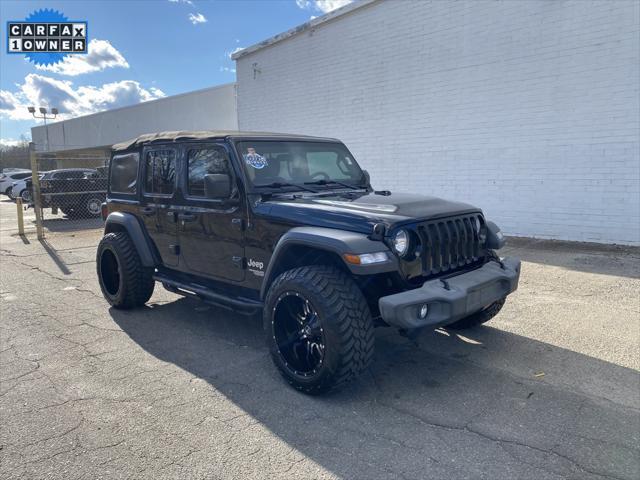 used 2018 Jeep Wrangler Unlimited car, priced at $18,485