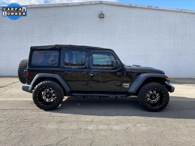 used 2018 Jeep Wrangler Unlimited car, priced at $18,485