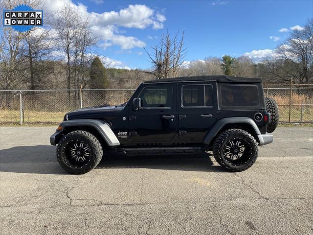 used 2018 Jeep Wrangler Unlimited car, priced at $18,485