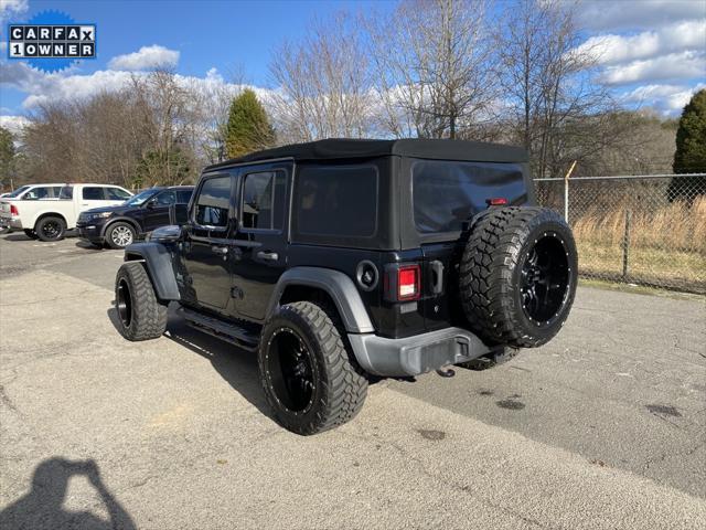 used 2018 Jeep Wrangler Unlimited car, priced at $18,485