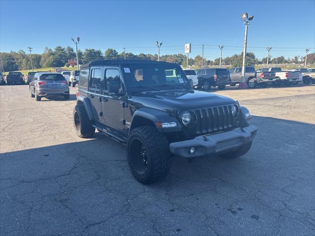 used 2018 Jeep Wrangler Unlimited car, priced at $21,285