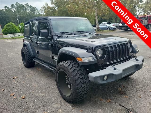 used 2018 Jeep Wrangler Unlimited car, priced at $21,285