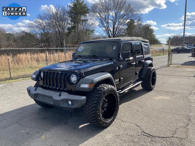 used 2018 Jeep Wrangler Unlimited car, priced at $18,485