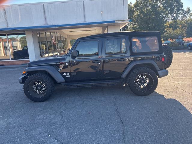 used 2018 Jeep Wrangler Unlimited car, priced at $21,285