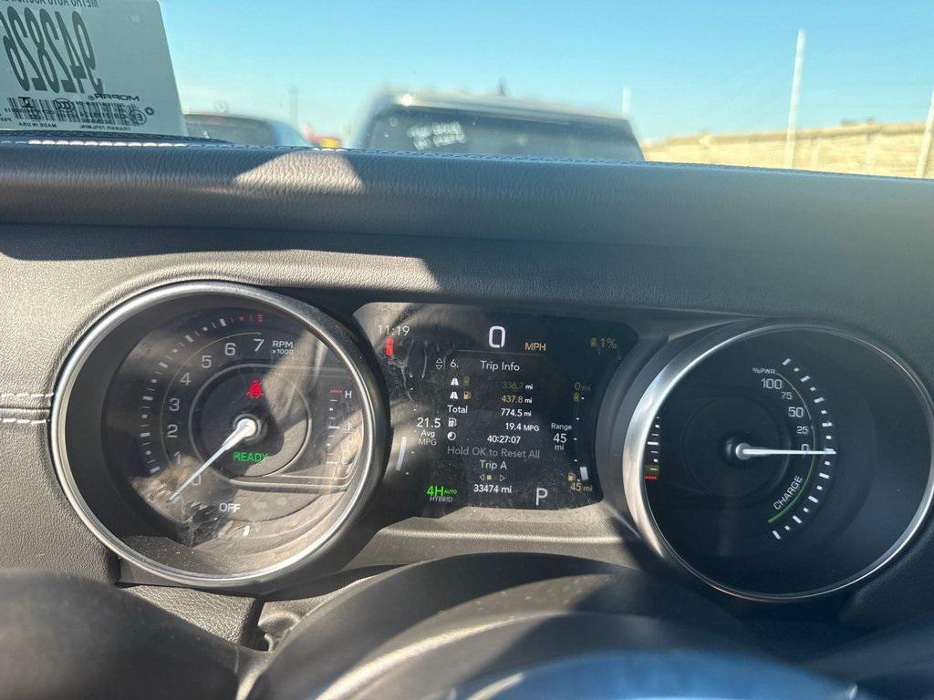 used 2022 Jeep Wrangler Unlimited 4xe car, priced at $33,808