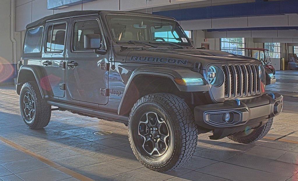used 2022 Jeep Wrangler Unlimited 4xe car, priced at $33,808