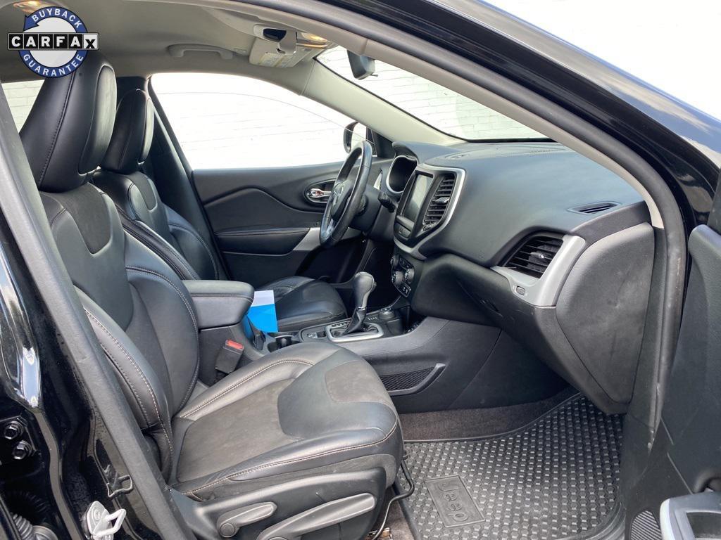 used 2018 Jeep Cherokee car, priced at $15,398