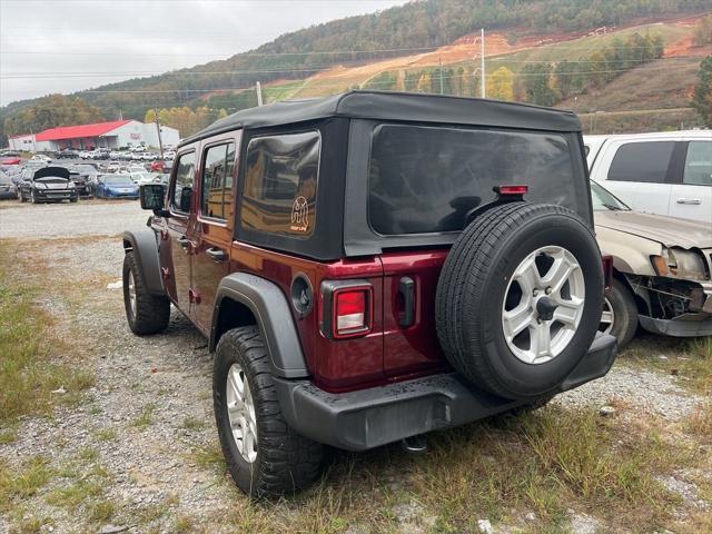 used 2022 Jeep Wrangler Unlimited car, priced at $25,785