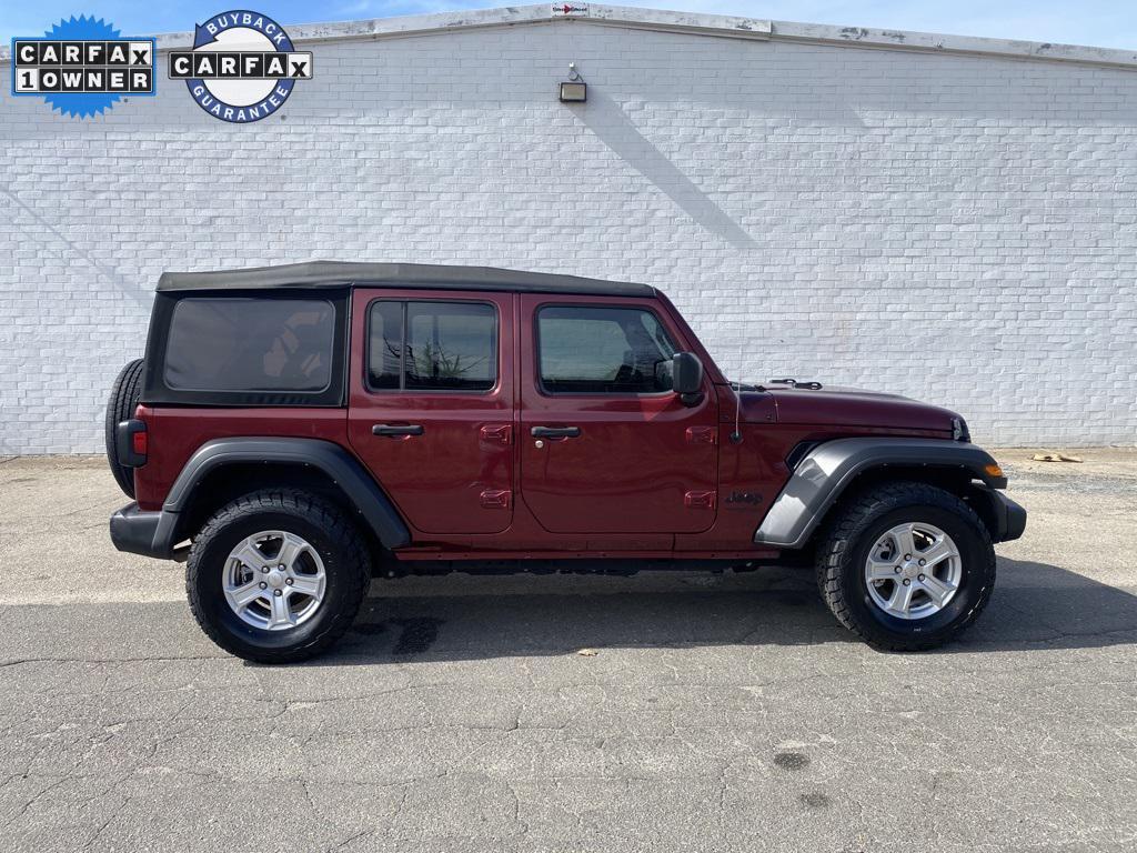 used 2022 Jeep Wrangler Unlimited car, priced at $26,998