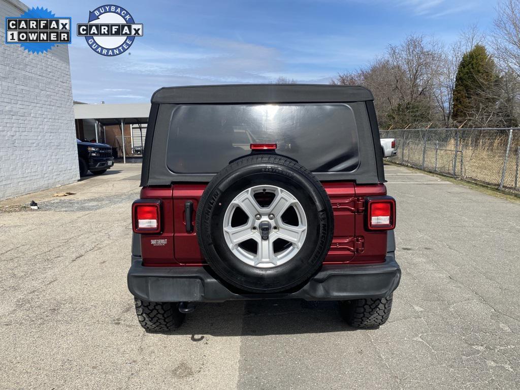 used 2022 Jeep Wrangler Unlimited car, priced at $26,998