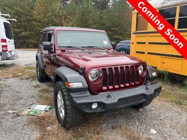 used 2022 Jeep Wrangler Unlimited car, priced at $25,785