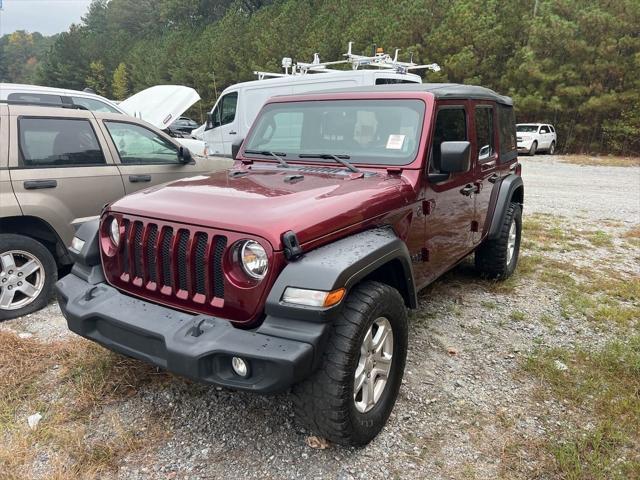 used 2022 Jeep Wrangler Unlimited car, priced at $25,785