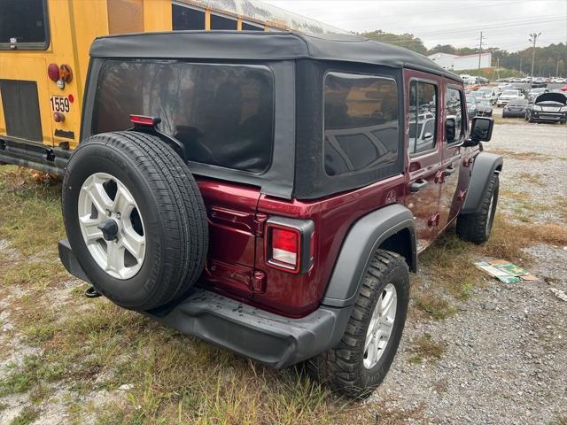 used 2022 Jeep Wrangler Unlimited car, priced at $25,785