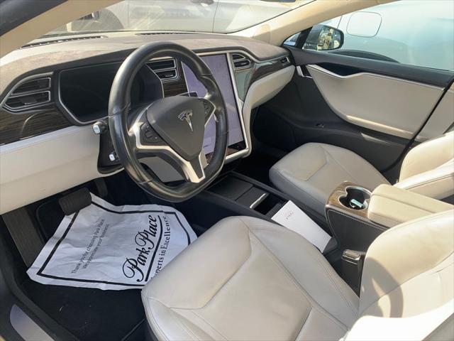 used 2015 Tesla Model S car, priced at $17,999