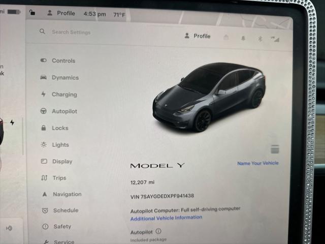 used 2023 Tesla Model Y car, priced at $35,785