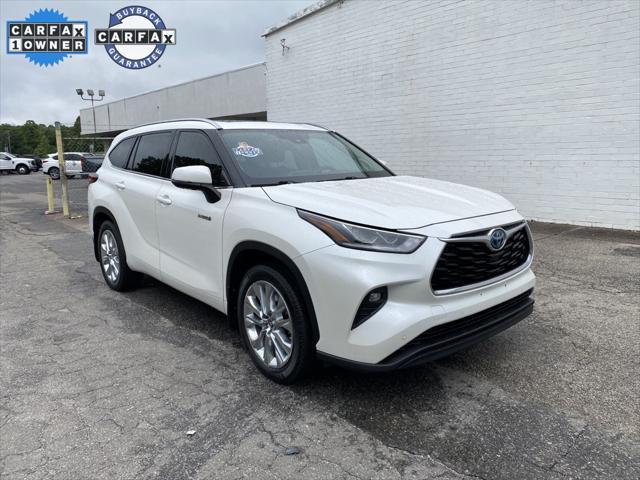 used 2020 Toyota Highlander Hybrid car, priced at $34,596