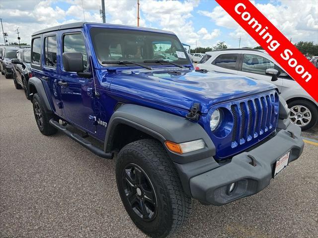 used 2018 Jeep Wrangler Unlimited car, priced at $22,885