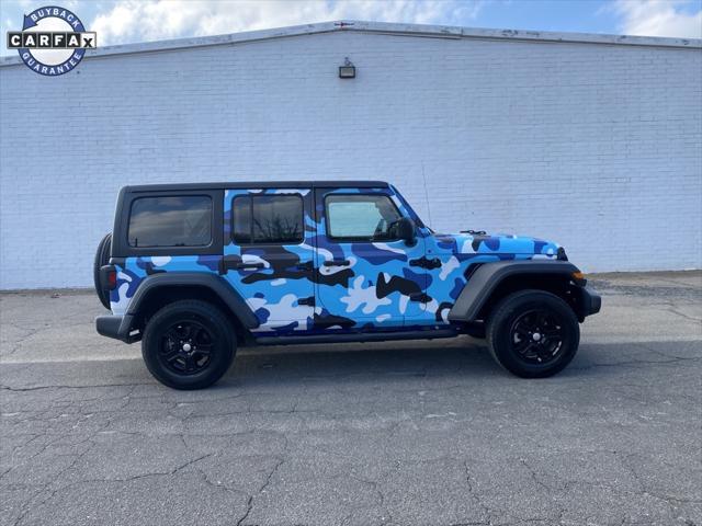 used 2018 Jeep Wrangler Unlimited car, priced at $28,985