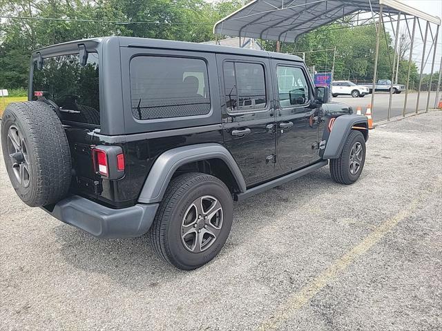 used 2018 Jeep Wrangler Unlimited car, priced at $24,244