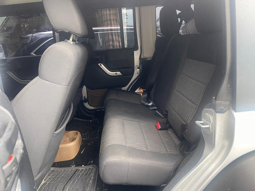 used 2011 Jeep Wrangler Unlimited car, priced at $13,998