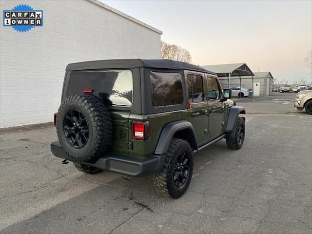 used 2021 Jeep Wrangler Unlimited car, priced at $33,385