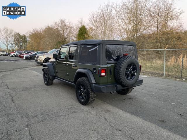 used 2021 Jeep Wrangler Unlimited car, priced at $33,385