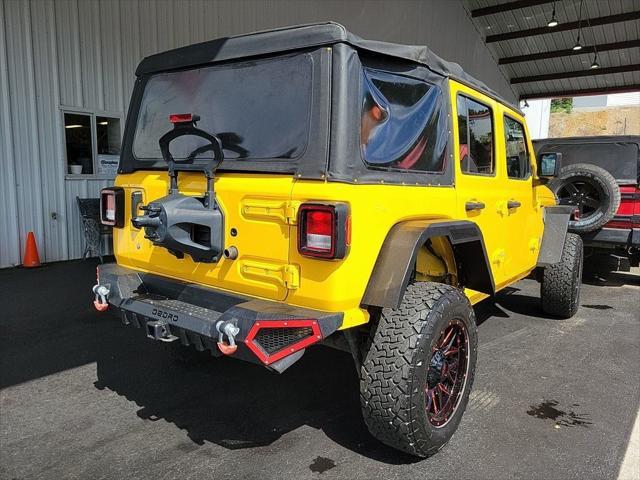 used 2018 Jeep Wrangler Unlimited car, priced at $24,985