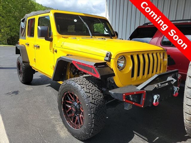 used 2018 Jeep Wrangler Unlimited car, priced at $24,985