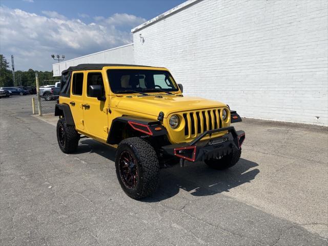 used 2018 Jeep Wrangler Unlimited car, priced at $23,106