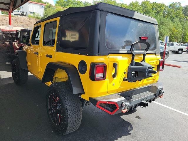 used 2018 Jeep Wrangler Unlimited car, priced at $24,985