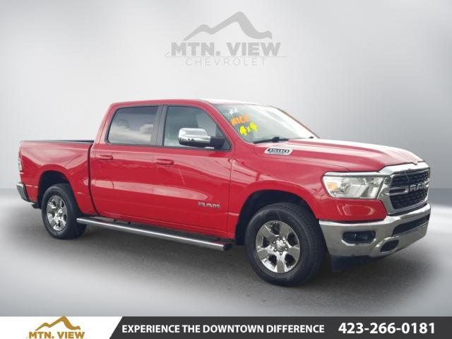 used 2022 Ram 1500 car, priced at $33,802