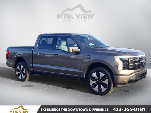 used 2023 Ford F-150 Lightning car, priced at $58,512