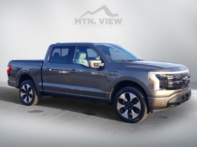 used 2023 Ford F-150 Lightning car, priced at $58,512