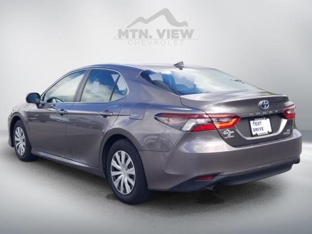 used 2021 Toyota Camry Hybrid car, priced at $21,352