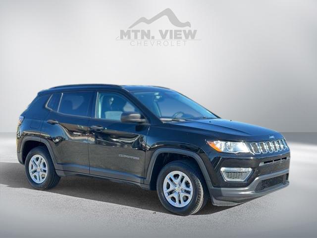 used 2018 Jeep Compass car, priced at $14,950