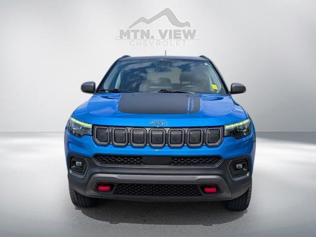 used 2022 Jeep Compass car, priced at $23,903