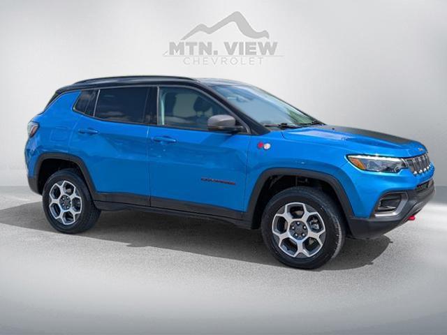 used 2022 Jeep Compass car, priced at $23,903