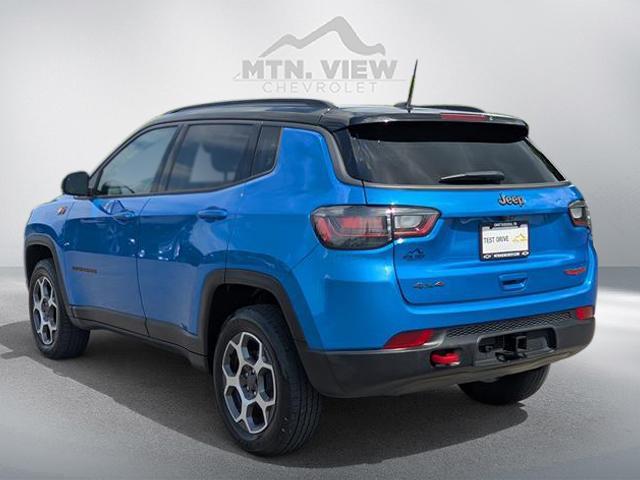 used 2022 Jeep Compass car, priced at $23,903
