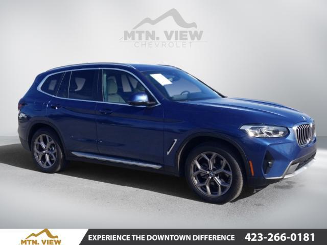 used 2022 BMW X3 car, priced at $29,950