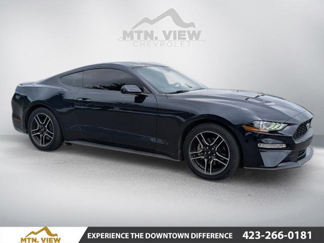used 2021 Ford Mustang car, priced at $25,865