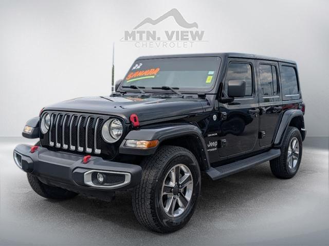 used 2022 Jeep Wrangler Unlimited car, priced at $33,960