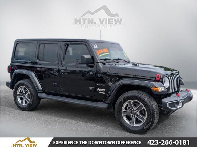 used 2022 Jeep Wrangler Unlimited car, priced at $33,960