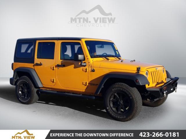 used 2012 Jeep Wrangler Unlimited car, priced at $17,798