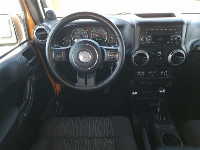 used 2012 Jeep Wrangler Unlimited car, priced at $17,798