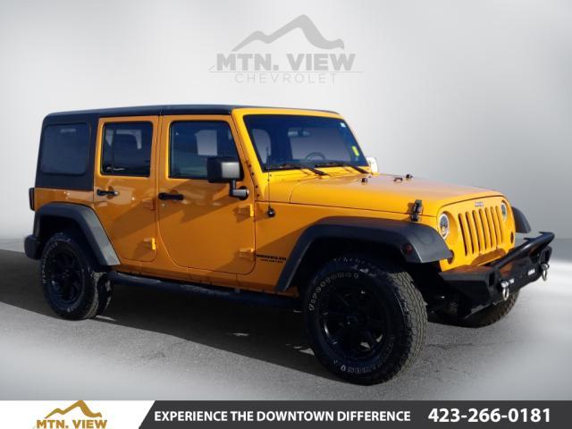 used 2012 Jeep Wrangler Unlimited car, priced at $17,798