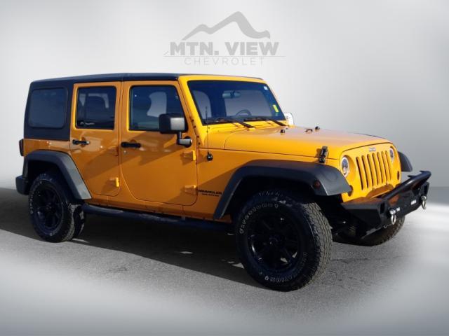 used 2012 Jeep Wrangler Unlimited car, priced at $17,798