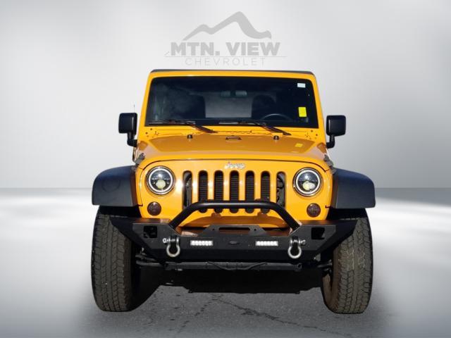 used 2012 Jeep Wrangler Unlimited car, priced at $17,798